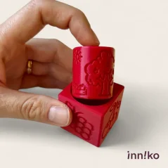 Inniko | Obtiskovací kostka s válečkem 2v1 | Ovocný sad