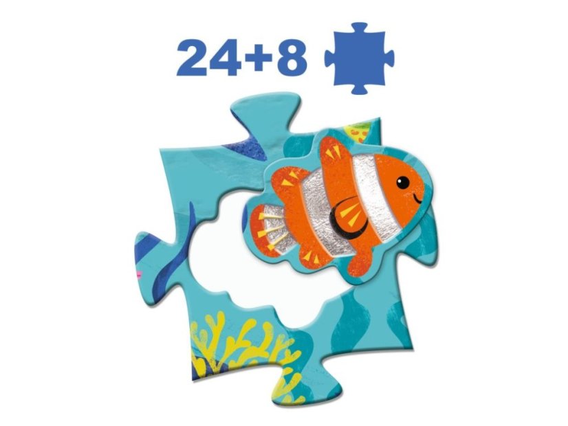 DJECO | Puzzle | Tactilo sea 24+8 dílků