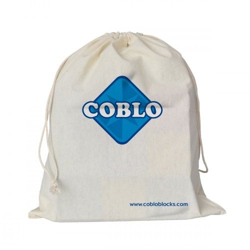 COBLO - Magnetická stavebnice - kuličková dráha - 100 dílů - Pastel