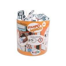 Aladine Stampo MINOS Dětská razítka Dopravní postředky