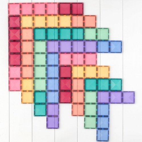 Connetix Tiles - Pastel Obdĺžniky 24 kusov