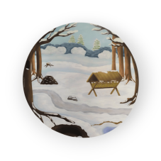 ZIMNÝ LES – Podložka do svetelného stola