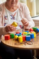 edx Obří dřevěné navlékací korále - 24 ks