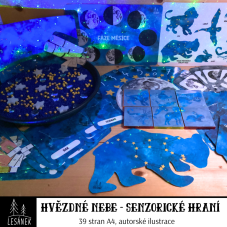 PDF | polotovar | HVĚZDNÉ NEBE - senzorické hraní