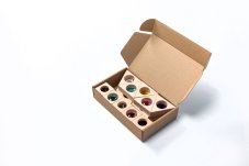 Súprava 5 štvorcov + 5 trojuholníkov + 5 obdĺžnikov kuk-kocky