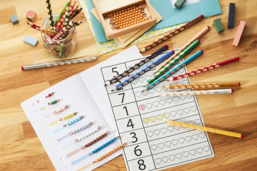 STABILO EASY colors L pro leváky sada 6 kusů