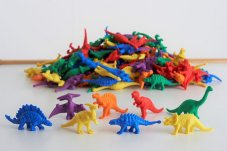 edx | třídění a počítání | Dinosauři | 128 ks
