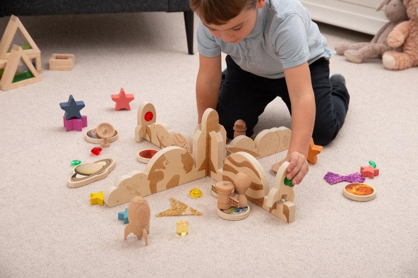 TickiT Rozdělovač objevujte Vesmír