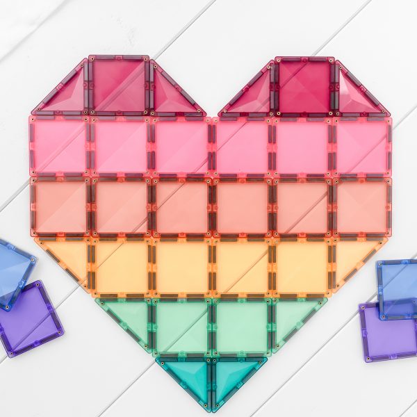 Connetix Tiles - 202 kusů Pastelová