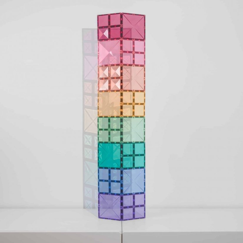 Connetix Tiles | Čtverce | 40 kusů Pastel