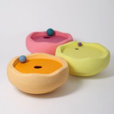Grimm’ s | Vkládací disky do balančního kamene Stapelstein Warm Pastel
