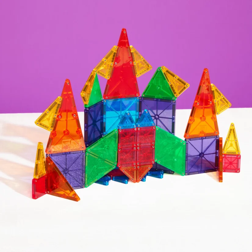 Magna Tiles | Magnetická stavebnice | Combo 46 dílů