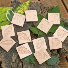 Yellow Door - Match Me – senzorické dlaždice s listami