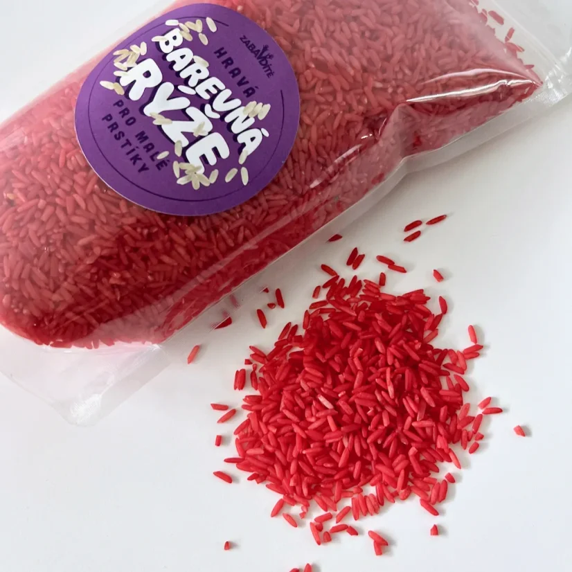 Barevná rýže | červená 500g