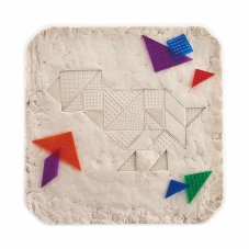 edx 3D Průsvitný senzorický tangram