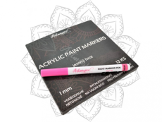 Artmagico akrylový popisovač - malujeme na kamínky (jemným hrot 1 mm) -12 ks