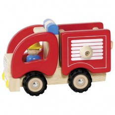 Goki - Drevené hasičské auto