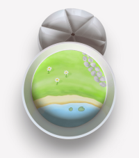 Louka – Podložka do PlayTray