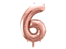PARTYDECO | Balón narodeninové číslo | 6