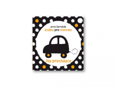 První černobílá knížka pro miminko Na procházce
