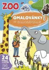 JIRI MODELS | Omalovánky se samolepkami | ZVÍŘÁTKA