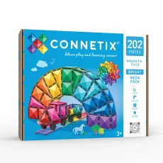 Connetix Tiles | 202 kusů | Rainbow