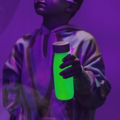 Petit Boum Float Bottle – Fluorescenční žltá