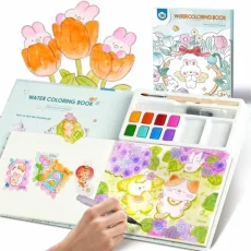 Jar Melo Kreatívna kniha Maľovanie vodovými farbami Pet Paradise