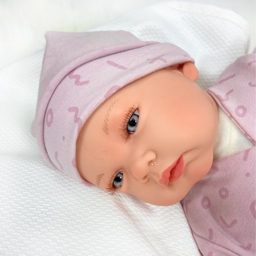 NINES REBORN Premium Celia 48cm pink