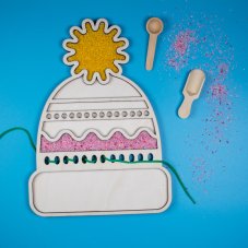 Čiapka - tácka pre zmyslové hranie