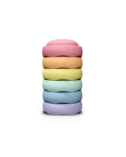 Stapelstein® Original Mini rainbow pastel - balančné stohovacie kamene