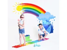 MUFFIK | Set ortopedických podložek | Duha