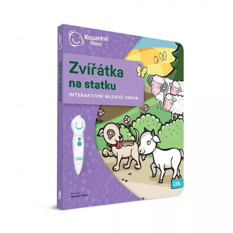 Albi - Kouzelné čtení -  Kniha Zvířátka na statku