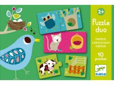 DJECO Puzzle duo Pelíšky