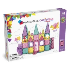 Magna Tiles | Magnetická stavebnice | Castle DLX 48 dílů