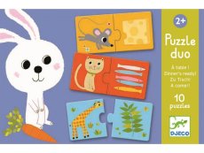 DJECO Duo Puzzle Co bude dnes k obědu?