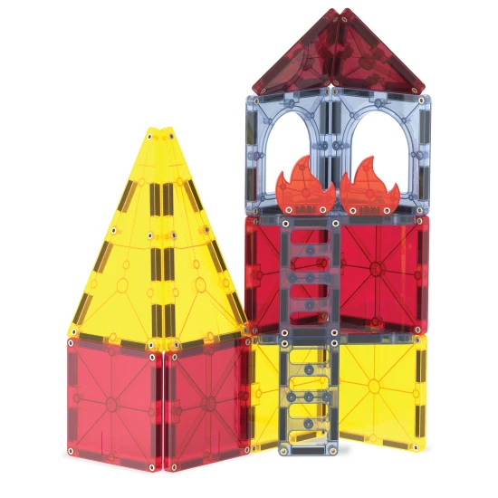 Magna Tiles - Magnetická stavebnice Fire Rescue 27 dílů