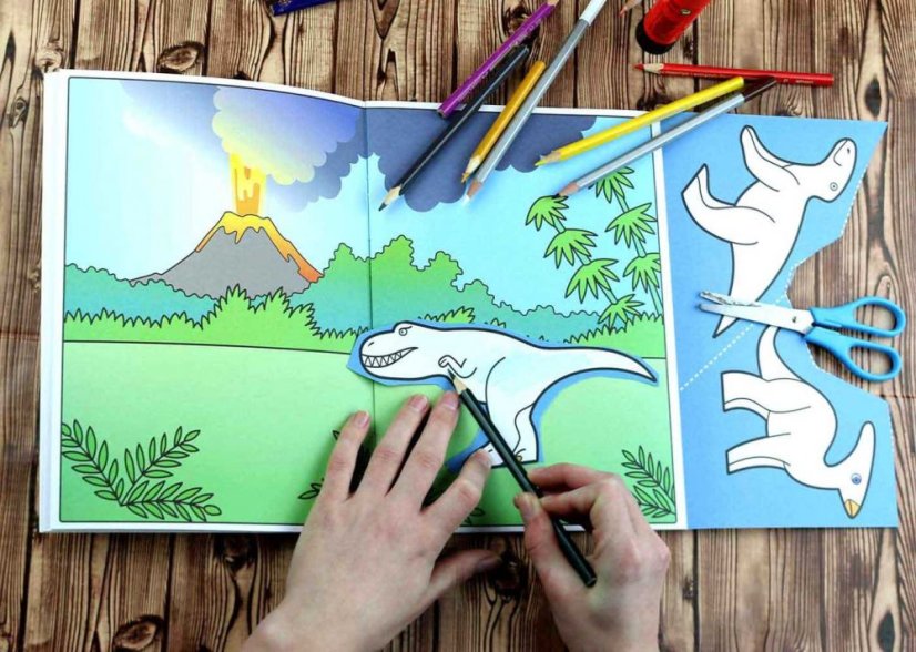 BETEXA | Začínáme vystřihovat | Dinosauři