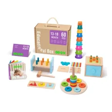 Tooky Toy 13–18 měsíců Edukační box Midi 6 ks