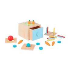 Tooky Toy | Montessori box | Vkládačka 4v1