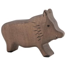 Holztiger | Drevené zvieratko | Divoké prasiatko - kanec