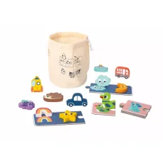 Tooky Toy | Senzorické pexeso a puzzle