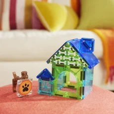 Magna Tiles | Magnetická stavebnice | Dog House 13 dílů