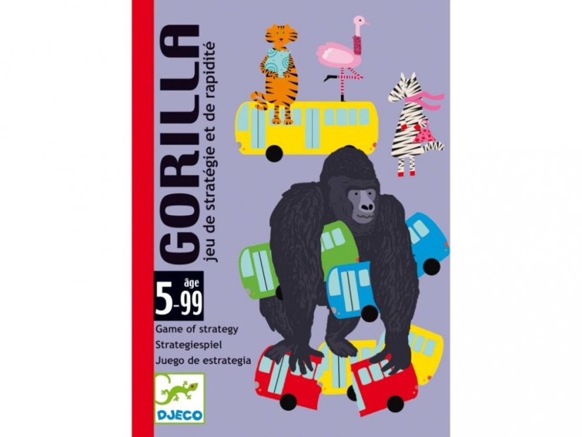 DJECO | Karetní hra | Gorilla