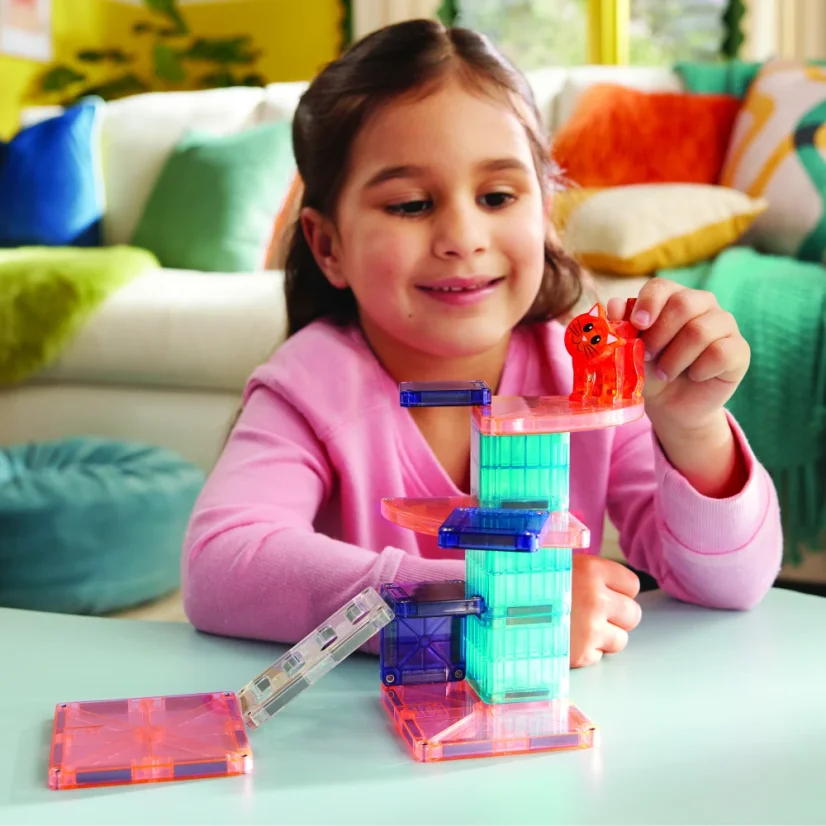 Magna Tiles | Magnetická stavebnice | Cat Tree 13 dílů