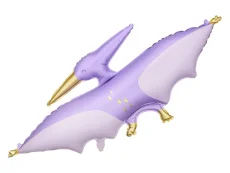 PARTYDECO | Nafukovací fóliový balón | Pterodactyl,120x62 cm
