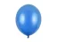 PARTYDECO Nafukovací pevné balónky 30cm, Metalické - různé barvy - Metalické barvy: Modrá Baby