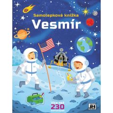 VESMÍR samolepková knížka