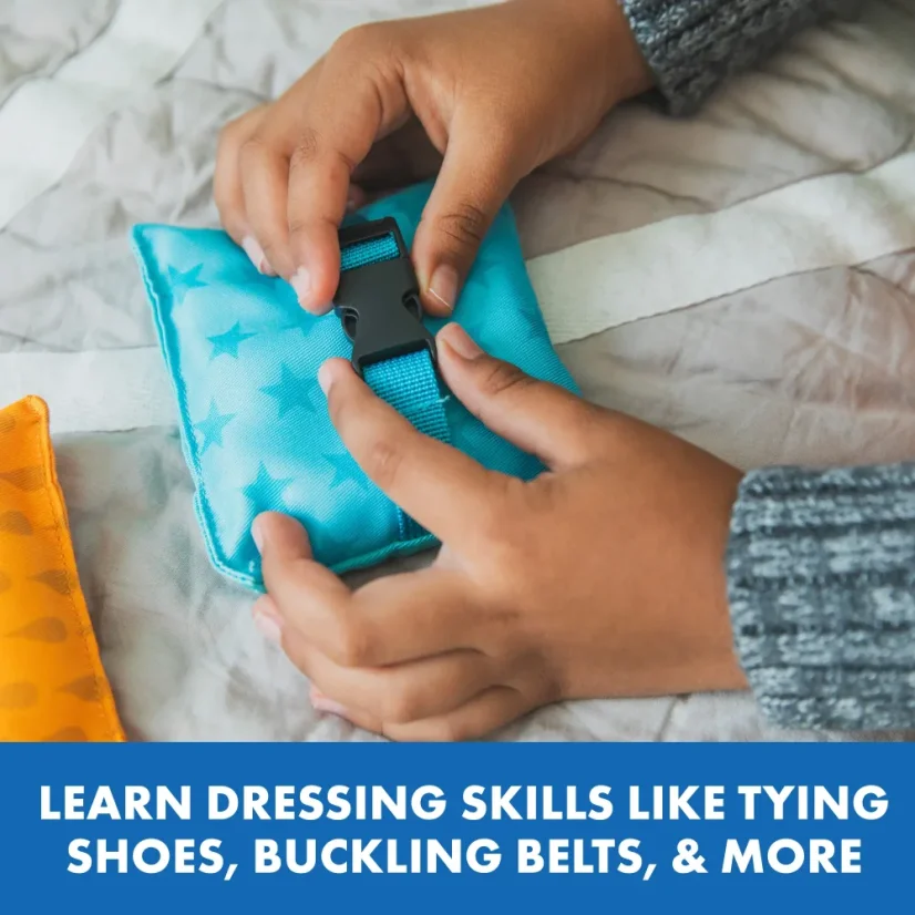 Learning Resources Dressing Skills Bean Bags - oblékání