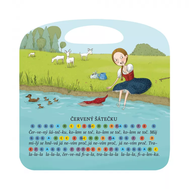 Albi - Kouzelné čtení - Kniha Zpívánky 1 - 3. vydání